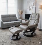 zetel relax stressless Reno Large, Enlèvement, Utilisé, Cuir