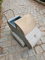 Kinder/poppenwagen antiek in hout, Ophalen of Verzenden