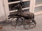 Antiek houten fiets paard, Ophalen