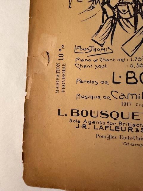 Robert, Quand Madelon (grand et petit format), Musique & Instruments, Partitions, Utilisé, Thème, Autres genres, Piano, Chant