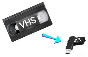 Conversie & digitalisering van VHS-banden (VHS naar USB)