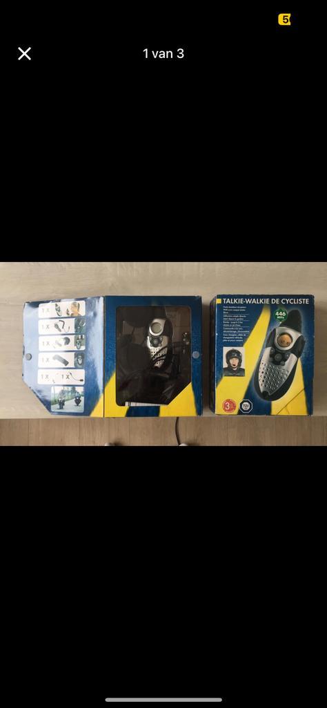 Walkie Talkie set, Telecommunicatie, Portofoons en Walkie-talkies, Zo goed als nieuw, Ophalen of Verzenden