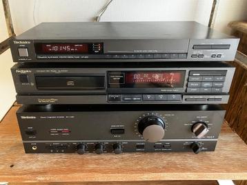 Vintage Technics stereo + B&W speakers