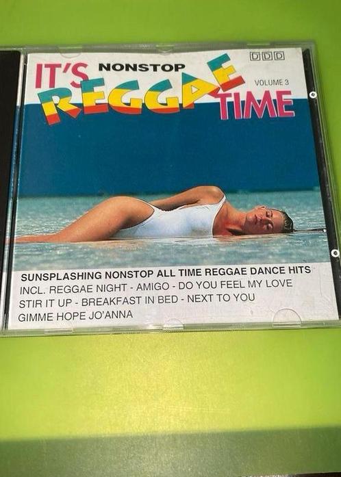 IN PERFECTE STAAT CD IT’S NON-STOP REGGAE TIME !, Cd's en Dvd's, Cd's | Verzamelalbums, Zo goed als nieuw, Ophalen of Verzenden