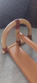 Jaren 70 kapstok scandinavische design rotan, Ophalen of Verzenden