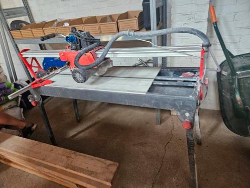 Tegelzaag machine tot 120cm, Doe-het-zelf en Bouw, Gereedschap | Zaagmachines, Zo goed als nieuw, Ophalen