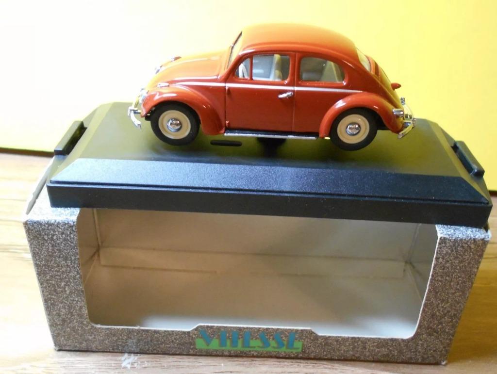 1:43 Vitesse 750 1958 VW Volkswagen Kever 1200 rood, Hobby en Vrije tijd, Modelauto's | 1:43, Zo goed als nieuw, Auto, Ophalen of Verzenden