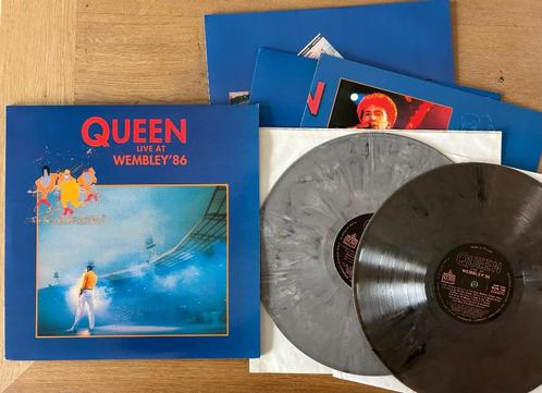 QUEEN - Live at Wembley '86 ( 2LP set), Cd's en Dvd's, Vinyl | Rock, Zo goed als nieuw, Poprock, 12 inch, Ophalen of Verzenden