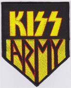 Kiss Army stoffen opstrijk patch embleem #5, Verzamelen, Muziek, Artiesten en Beroemdheden, Verzenden, Nieuw, Kleding