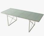 Glazen vintage ikea tafel, Huis en Inrichting, Ophalen, Gebruikt, 200 cm of meer, 50 tot 100 cm