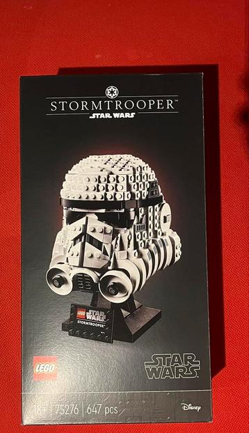 Lego 75276 stormtrooper helm beschikbaar voor biedingen