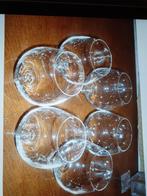 Six beaux verres à cognac, en cristal., Verzamelen, Glas en Drinkglazen, Ophalen of Verzenden, Zo goed als nieuw