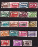 België Spoorwegzegels 1949 TR304-TR321A gestempeld, Verzenden, Gestempeld, Treinen, Gestempeld