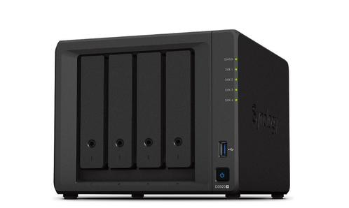 Synology DiskStation DS920+ +4x wd red 4tb, Computers en Software, Harde schijven, Zo goed als nieuw, Desktop, Extern, HDD, NAS