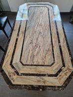 massief (rood)marmeren tafel, Ophalen