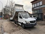 Mercedes Sprinter 2.1 CDI Kipper / Open Laadbak – 2016, Auto's, Bestelwagens en Lichte vracht, Euro 5, Zwart, Wit, Mercedes-Benz