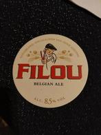 Bierkaartje / Filou, Verzamelen, Biermerken, Verzenden, Zo goed als nieuw, Viltje(s)