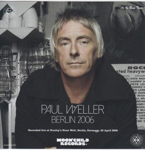2 CD's - Paul WELLER - Berlin 2006 - Soundboard, CD & DVD, CD | Rock, Neuf, dans son emballage, Pop rock, Envoi