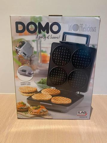 Gaufrier Domo Waffelicious, Enlèvement ou Envoi, Neuf