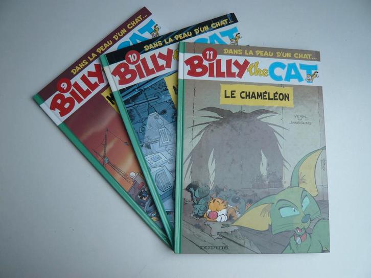 BILLY THE CAT tomes 9 à 11 (EO ttbe) de DESBERG, Livres, BD, Utilisé, Plusieurs BD, Enlèvement ou Envoi