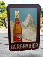 Blik bord bergenbier Aalst .. zeer mooi staat , zeldzaam, Verzenden, Gebruikt