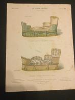 Vintage. le garde -meuble -siéges, Antiquités & Art, Enlèvement ou Envoi