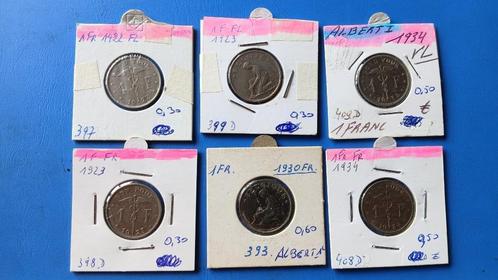 1 franc Albert 1 type "Bonnetain" 1922-1934, Postzegels en Munten, Munten | België, Losse munt, Overig, Ophalen of Verzenden
