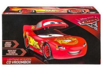 Lecteur CD Disney Pixar CARS Lightning McQueen Boombox NEUF, Enlèvement ou Envoi, Neuf