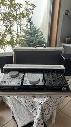 Complete CDJ 350 + DJM 350 set with monitors + flightcase, Muziek en Instrumenten, Dj-sets en Draaitafels, Ophalen, Gebruikt, Dj-set