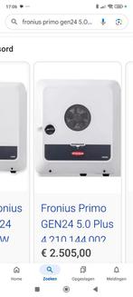 Hybride omvormer Fronius gen24 5kw, Elektronische apparatuur, Ophalen of Verzenden, Zo goed als nieuw