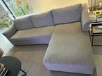 Hoekbank charell grijs, Ophalen, Zo goed als nieuw, Stof