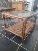 salontafel, Huis en Inrichting, Tafels | Salontafels, Ophalen, Gebruikt, Glas