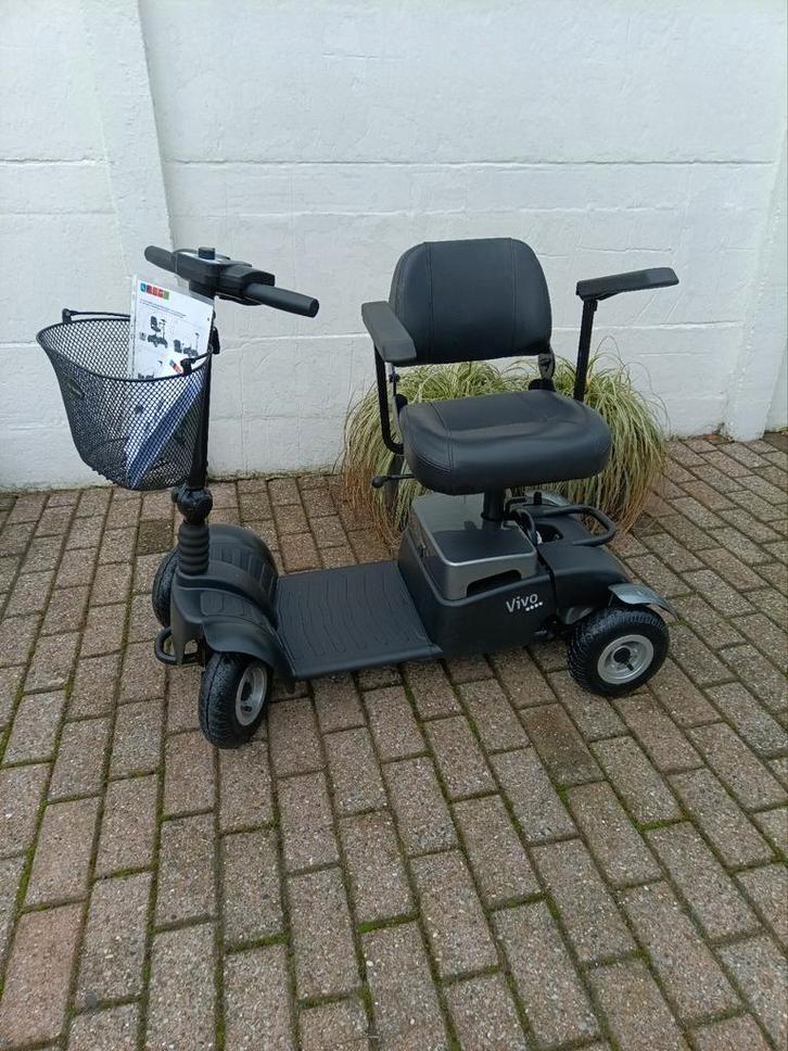 DEMONTEERBAAR Scootmobiel Vivo🔋SPLINTERNIEUWE Batterij🔋, Divers, Chaises roulantes, Comme neuf, Fauteuil roulant électrique