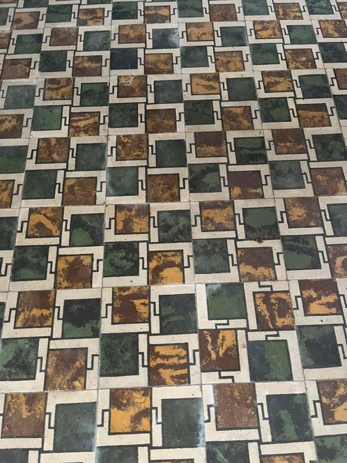 Zeer zeldzame vintage vloertegels +240 jaar oud!, Doe-het-zelf en Bouw, Vloerdelen en Plavuizen, Ophalen