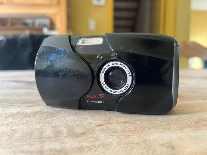 Olympus Mju II 35mm Point & Shoot analoge camera, Audio, Tv en Foto, Fotocamera's Analoog, Gebruikt, Compact, Olympus, Ophalen