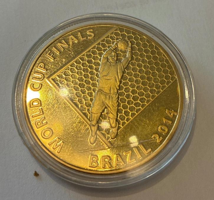 Wk coins 2014 Brazilië, Verzamelen, Sportartikelen en Voetbal, Nieuw, Overige typen, Ophalen of Verzenden