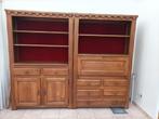 2 kasten in hout ., Huis en Inrichting, Kasten | Boekenkasten, Ophalen, Gebruikt