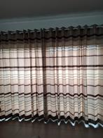 2 overgordijnen Palerme beige zie omschrijving, Ophalen, Zo goed als nieuw, Beige