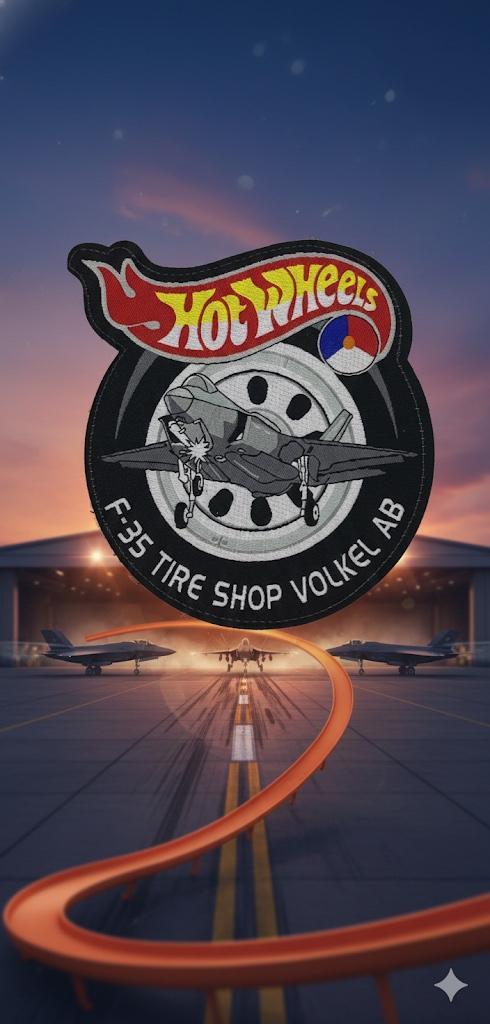 Hot Wheels F-35 patch, Verzamelen, Militaria | Algemeen, Luchtmacht, Embleem of Badge, Verzenden