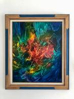 Schilderij 'Une moine au Rocher d'or' - Gérard Valtier, Ophalen