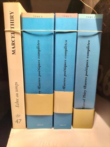 Marcel Thiry - Oeuvres poétiques complètes 3 tomes  beschikbaar voor biedingen