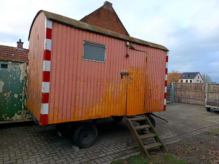 Werfwagen /pipowagen, Doe-het-zelf en Bouw, Overige Doe-Het-Zelf en Bouw, Gebruikt, Ophalen