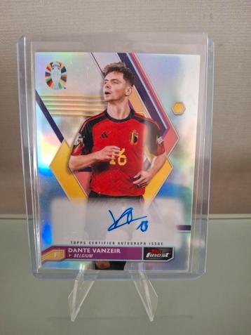 Dante Vanzeir autograph EK 2024 beschikbaar voor biedingen