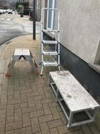 3 pièces 150€, Bricolage & Construction, Échelles & Escaliers, Enlèvement, Utilisé, Échelle, 4 mètres ou plus