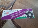 sticker R.S.C. Anderlecht we are the champions 92-93, Ophalen of Verzenden