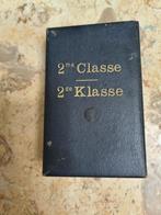 Oude medaille "Bekwaamheid Zedelijkheid" 2de Klasse, Verzamelen, Ophalen, Lintje, Medaille of Wings