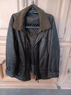 Lederen winterjas, Ophalen, Maat 52/54 (L)