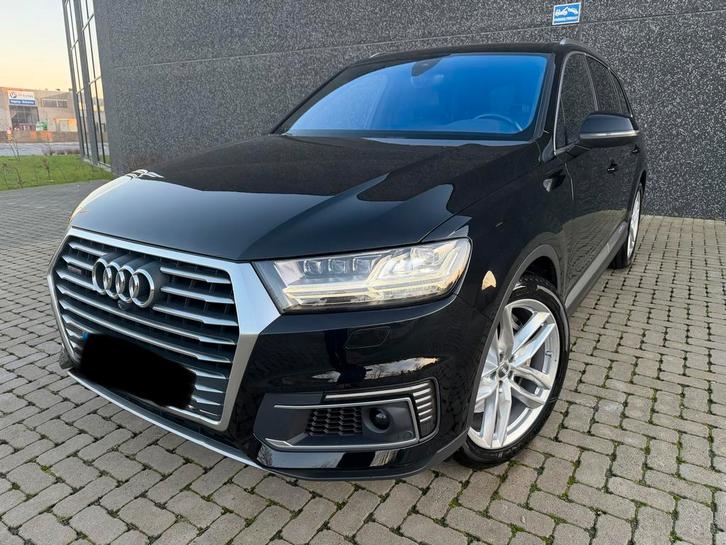 AUDI Q7 e-tron 3.0  HYBRIDE DIESEL/ELEK, Auto's, Audi, Particulier, e-tron, 360° camera, 4x4, ABS, Achteruitrijcamera, Adaptieve lichten