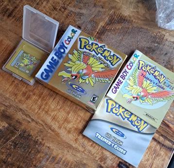 Pokemon Gold CIB (USA) GameBoy Color beschikbaar voor biedingen