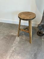Mooi stevig houten krukje, Huis en Inrichting, Krukjes, Ophalen, Zo goed als nieuw